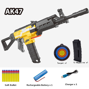 اسباب بازی تفنگ شارژی Lancher مدل AK47 -اسباب بازی تفنگ